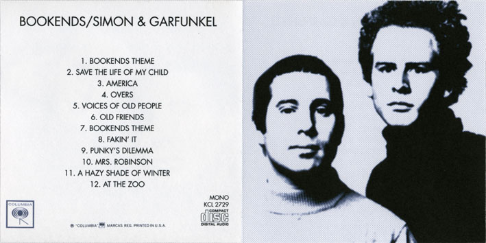 DESS: Simon And Garfunkel - Bookends